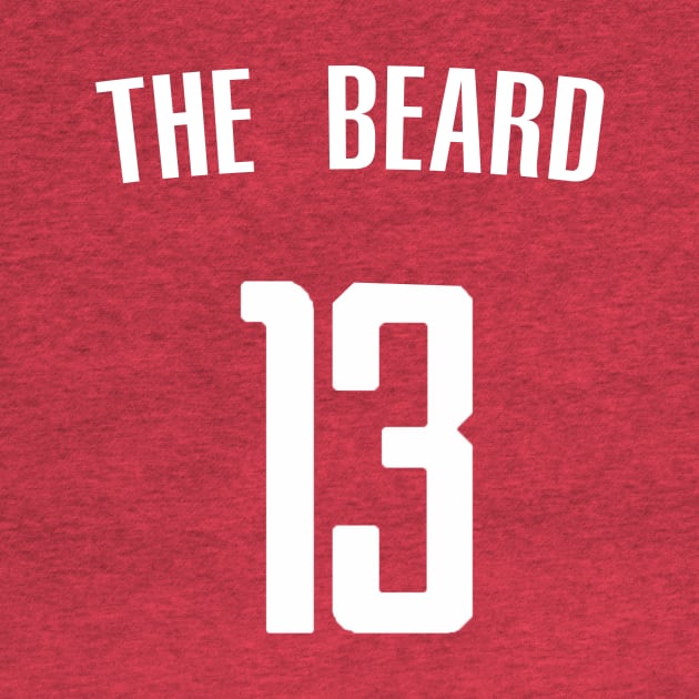 James Harden 'The Beard' Nickname Jersey - Houston Rockets by xavierjfong